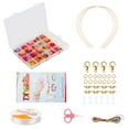 thumbnail image 7 of Firlar Children DIY Beads Set For Bracelet Elastic Hair Ties Rubber Bands Hair Bands, 7 of 7