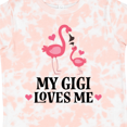 thumbnail image 4 of Inktastic My Gigi Loves Me Flamingo Girls Toddler T-Shirt, 4 of 5