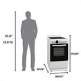 thumbnail image 3 of Equator 20" Electric Cooking Range 4 Ceramic Burner CONVECTION OVEN+AIR FRYER SS, 3 of 9