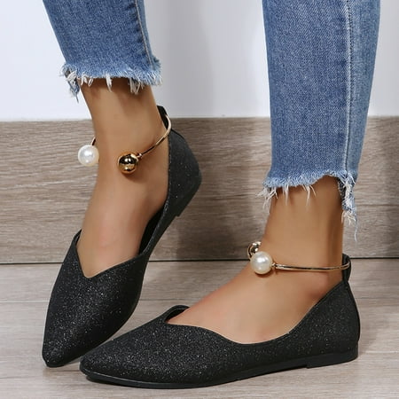 

uikmnh Women Shoes Breathable Leisure Women s Slipon Outdoor Casual Shoes Shoes Fashion Women s Casual Shoes Black 8