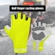 thumbnail image 4 of Guantes de bicicleta Guantes de equitación transpirables Equipo de ciclismo reflectante (Amarillo L), 4 of 5