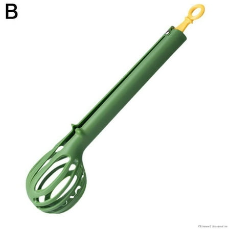

Multifunctional Egg Whisk Tongs Manual Egg Beater Pasta Clips Kitchen Tool K0O9