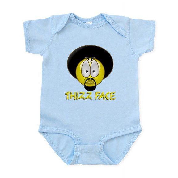 CafePress - Thizz Face Infant Bodysuit - Baby Light Bodysuit, Size Newborn - 24 Months