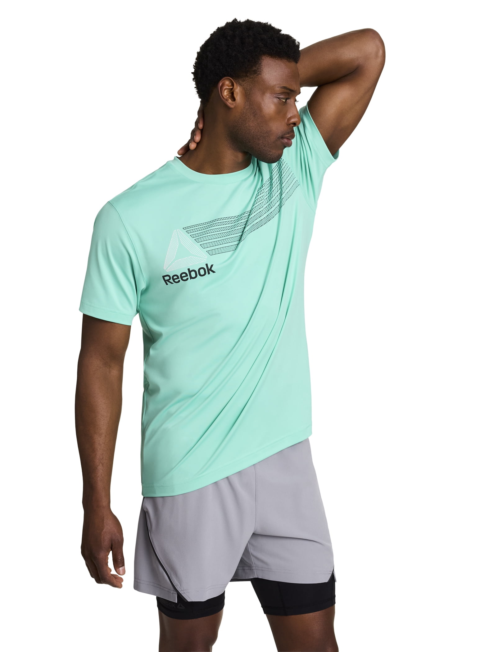 Reebok Men's and Big Men's Harmonic Graphic Tee, Sizes S-3XL