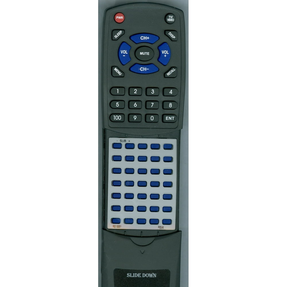 Replacement Remote for Polk SurroundBar 3000, 4000, 6000 or ONE STEP Instant Home Theater