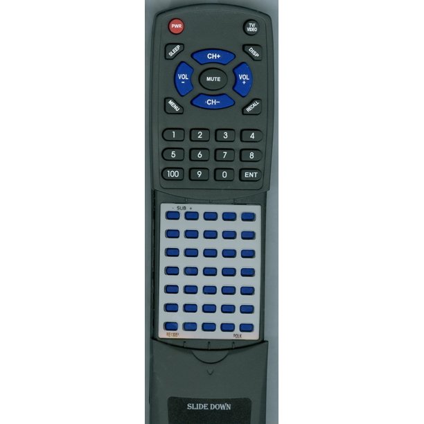 Replacement Remote for Polk SurroundBar 3000, 4000, 6000 or ONE STEP