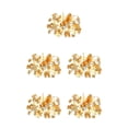 thumbnail image 1 of Wisewang Base de Clou d'Oreille Multi en Acier Inoxydable Personnalité Épingles d'Oreille Fixation Décorations Outil de Fabrication de Bijoux Plage Utilisation Fournitures Or 8mm 5Ensemble, 1 of 6