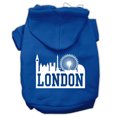 thumbnail image 4 of Pet Dog  Cat Hoodie Screen Printed, "London Skyline", 4 of 11