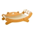 thumbnail image 4 of Cama rascador para gatos, hamaca, centro de actividades, protector relajante, muebles para gatos con bola de sisal, 4 of 9