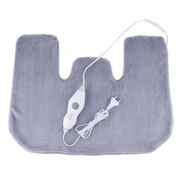 Almohadilla caleFactora eléctrica para cuello y hombros, chal caleFactable aJustable para hombro y espalda