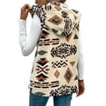thumbnail image 3 of Vest for Women Sleeveless Fleece Jackets Zip Up Fall Winter Coats with Pockets Cream White M, 3 of 9