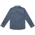 thumbnail image 2 of Richie House Boys' Handsome Polka Dot Blouse with Matching Lapel Collar RH1626, 2 of 2