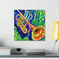 thumbnail image 3 of Trombone in Fauvism - Canvas, 3 of 10