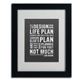 thumbnail image 3 of Trademark Fine Art "Design Your Own Life" Canvas Art by Megan Romo, Black Frame, 3 of 5