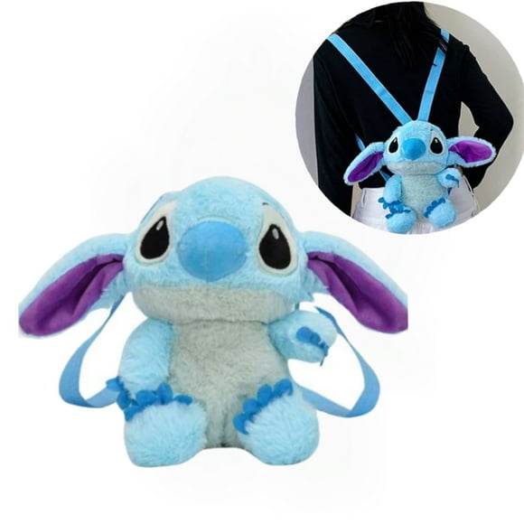 Stitch Design Backpack,Plush Stitch,Mini Travel Bag,Stitch Cartoon Cute Plush Backpack Kawaii Stitch Toy Children's School Bag