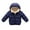 Navy, variant on Dakiuu 1-6T Baby Boys Girls Winter Fleece Lined Jackets with Hooded Toddler Kids Cotton Thicken Warm Down Outerwear Coat Thermal Outer Clothing Blue 18-24 Months (90)