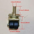thumbnail image 7 of colcolo Piano Wheel Heavy Duty Multifunction Piano Repair Part Universal Stem Caster double Nylon wheel, 7 of 7