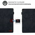 thumbnail image 3 of iPad Air 3rd Gen Case 2019, iPad Pro 10.5 Business Case, Dteck Magnetic Flip PU Leather Wallet Case, Multi-angle viewing Stand Cover Auto Wake Sleep For iPad Air 3/ Pro 10.5 inch Tablet, Black, 3 of 8