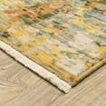 thumbnail image 3 of Oriental Weavers Soleri Wool Blend Area Rug - SOL06 - 2'6" x 12' - in Beige/ Multi - Modern Style, Wool Blend, Entryway, Hallway Runner Rug, 3 of 5