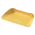 thumbnail image 2 of Cififendec Waterproof Pet Feeding Mat, 17.71"×11.81", Non-Slip Raised Edge Food and Water Bowl Tray, Anti-Spill Floor Protector for Dogs and Cats, Easy-Clean Pet Placemat, Yellow, 2 of 5