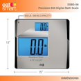 thumbnail image 4 of EATSMART ES-ESBS-56 DIGITAL BATHROOM SCALE 550 LBS STAINLESS, 4 of 5