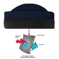 thumbnail image 5 of Evridwear Kids Winter 3M Thinsulate Thermal, Fleece Lined Beanie Hat (Navy), 5 of 5
