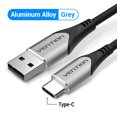thumbnail image 1 of Vention Micro USB Cable 3A Nylon Cargador rápido USB Tipo C Cable de datos para Samsung Xiaomi LG Android Micro USB Cables de teléfono móvil Tan Jianjun unisex, 1 of 2
