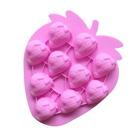 

Silicone DIY Cake Chocolate Mould Pastry Decorating Strawberry