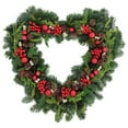 thumbnail image 6 of 3 Pack 14 Inch Wire Wreath Frame Heart Shaped Christmas Wreath Frame Metal DIY Floral Crafts Wire Wreath Ring for New Year Thanksgiving Valentines Day Wedding Decorations, 6 of 9