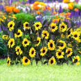 thumbnail image 4 of Max 200 * 40Cm Expanding Garden Flower Panels Privacy Screen Garden Fence Screening Gardenss Fence Screening Gardens Fences Screeningss with Artificial and Violet, 4 of 5