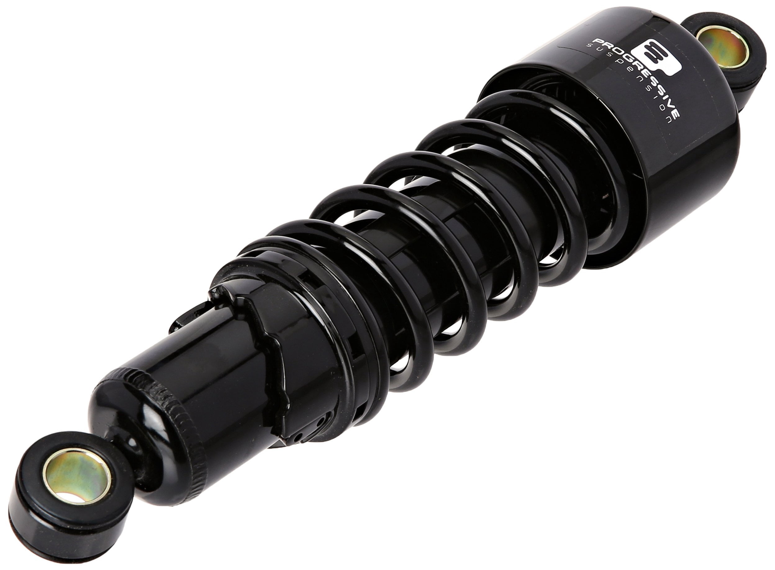Progressive Suspension 412 Stoßdämpfer Für Harley Davidson Dyna – Heavy Duty, Verchromt, 12,5 Zoll
