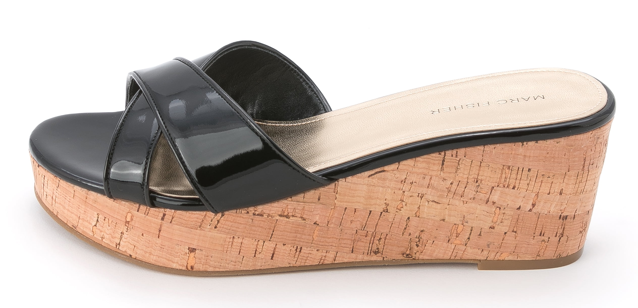 Marc Fisher Marc Fisher Women's Cilla 2 Slide Wedge Sandals Walmart