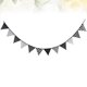 thumbnail image 3 of Tienda creativa Banner Banderín colgante Bandera triangular Adorno Adorno colgante Suministros decorativos (3,2 metros de longitud), 3 of 7