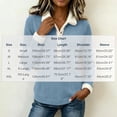thumbnail image 3 of GUACER Sherpa Collared Tops for Women Long Sleeve Ribbed Knit Pullover Fuzzy Trim Button Up Sweaters Fall Winter Thermal, 3 of 8