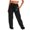 Black 4, variant on Lounge Pants for Women Women's Loose Fitting Casual Sports Solid Color Printed Long Pants Gift for Women
