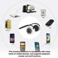 thumbnail image 2 of Sidaley Mini 503 Auricular inalámbrico Mini Auricular deportivo Carga USB Compatible con Bluetooth 4.0 Auricular Auriculares Reproductor de música Mp3 Cables de audio/vídeo plata, 2 of 5