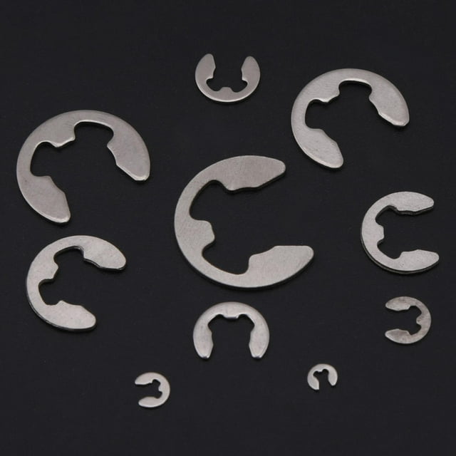 Dioche Inox E Clip Assortiment, E Clip, Maison pour les Essieux Arbre Rotatif Atelier de Réparation