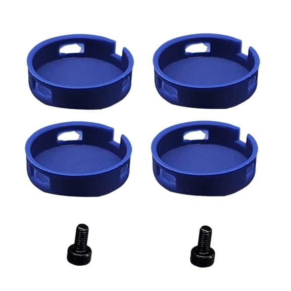 Pack of 4 Silicone Doorbell Button Replacement for Easy Installation Home Use