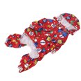 thumbnail image 4 of Pet Rain Jacket, Cute Polyester Comfortable 4 Legs Design Hooded Dog Raincoat Reflective  For Most Dogs XS,S,M,L,XL, 4 of 8