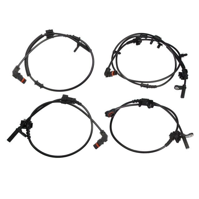 Sensor ABS para Dodge Charger 2006-2010 Unique Bargains 4 piezas negro
