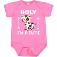 thumbnail image 3 of Inktastic I'm a Cutie White and Brown Holstein Cow with Arrows Boys or Girls Baby Bodysuit, 3 of 5