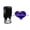 Violet, variant on Printtoo Self Inking Custom Rubber Stamp Heartbeat Design Save The Date Personalized Stamper Gift Idea-Violet