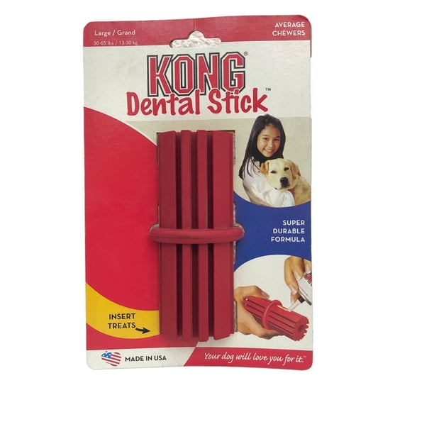 Juguete para perro Kong Dental Stick tamaño mediano