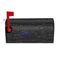 thumbnail image 2 of Lsque Mathematica Science Mailbox Cover Standard Size ,Magnetic Mailbox Covers Post Wraps Letter Box Cover -21x18 in, 2 of 9