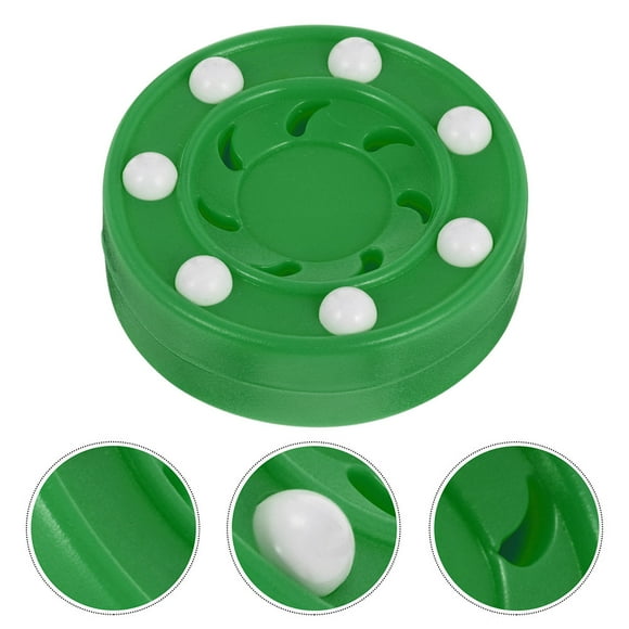 BEADCEST 2Ud Puck De Hockey Reutilizable Para Entrenamiento En Hockey Sobre Hielo Color Verde