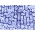 thumbnail image 1 of Ahgly Company Indoor Rectangle Abstract Blue Modern Area Rugs, 4' x 6', 1 of 4