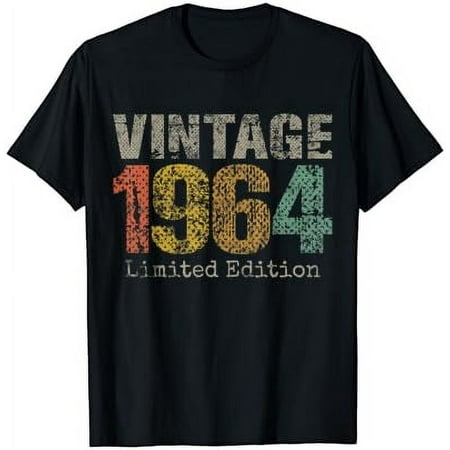 Gildan 59 Year Old Gifts Vintage Birthday Gifts 1964 Limited Edition 59Th Birthday Hot Trending T-Shirt Unisex S To 5Xl