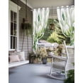 thumbnail image 4 of nqOlkjepod Outdoor Curtains for Patio Waterproof, Botanical Eucalyptus Outdoor Privacy Panels Grommet, Spring Watercolor Landscape Blackout Outside Curtains for Porch/Cabana 54"x108", 2 Panels, 4 of 8