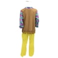 thumbnail image 2 of Hauntlook Groovy Hippie Men's Halloween Costume 60's Hazy Psychedelic & Funky Outfit, 2 of 6