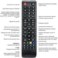 thumbnail image 3 of BN59-01301A Universal Replacement Remote Control Compatible with Samsung Smart TVs, LED, LCD, HDTV, 3D TVs(Updated from BN59-01199F/BN59-01289A), 3 of 7
